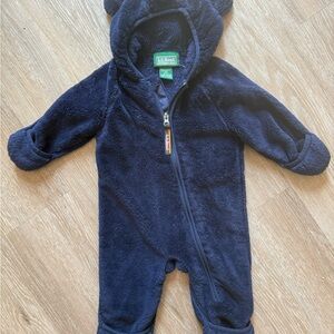 L.L. Bean Midnight Blue Kids Footie